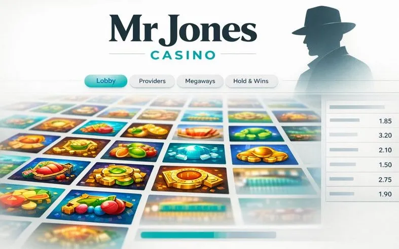 Mr Jones Casino registration page